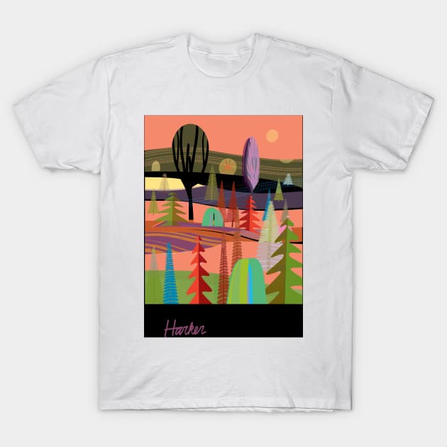 Marin Beach 2 T-Shirt by charker